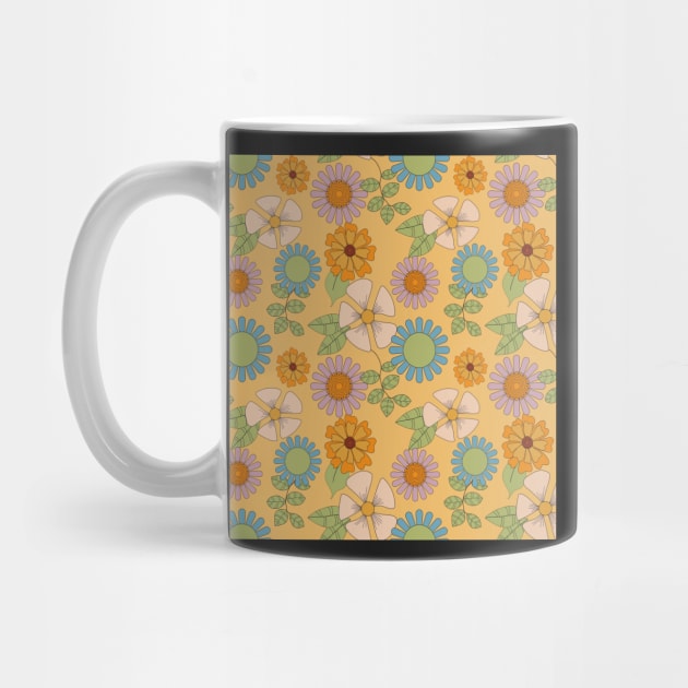 boho floral pattern by perthesun